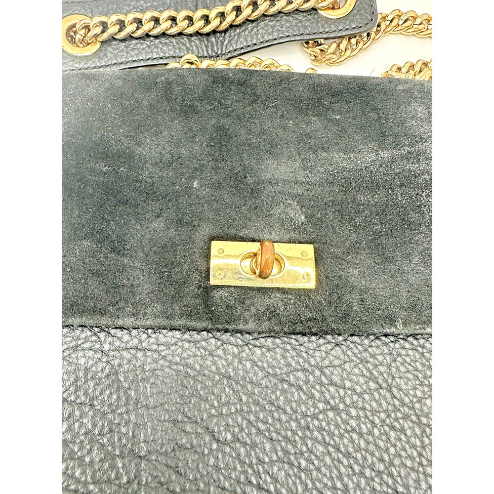 Thacker Adele Convertible Black Leather Suede Bac… - image 8